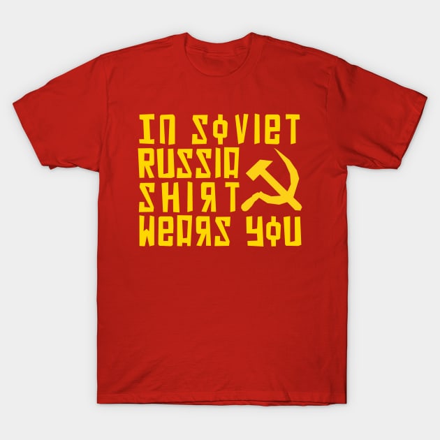 In Soviet Russia T-Shirt by n23tees